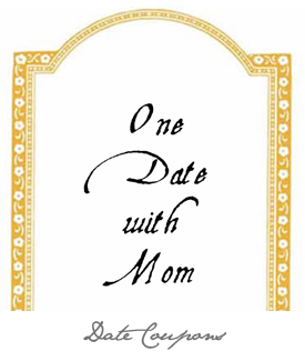 Date with Mom Button