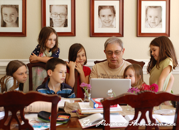 Grandpa Teaching The Prudent Homemaker