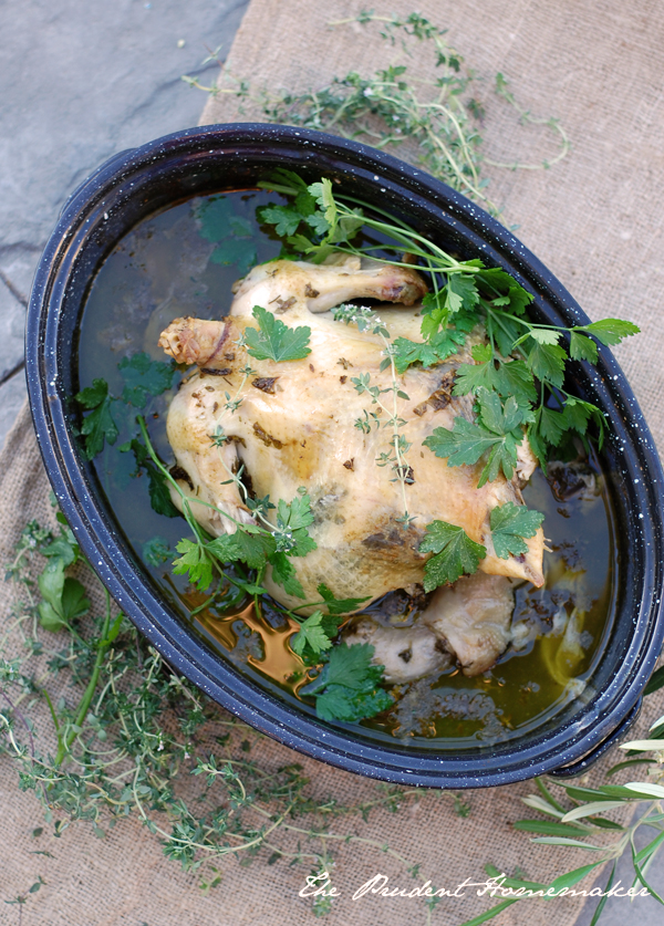 Herb Roasted Chicken The Prudent Homemaker