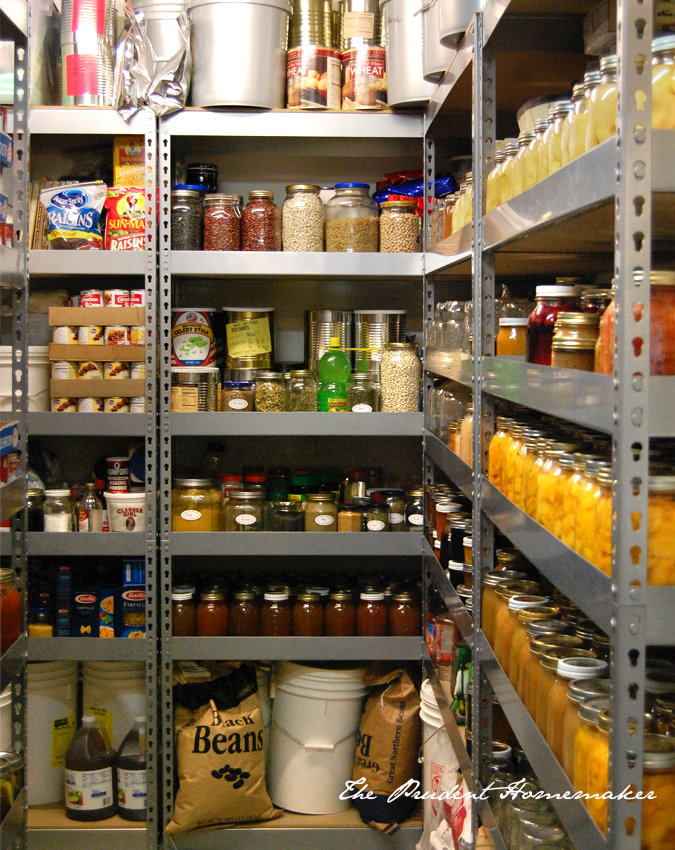 Building Up A Well-Stocked Pantry & Long-Term Food Storage Supply