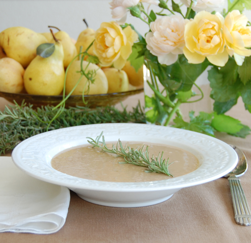 Rosemary White Bean-Soup