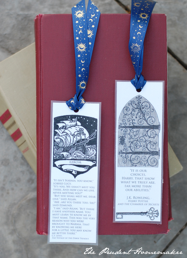 Medieval Bookmarks 1 A Gift a Day The Prudent Homemaker