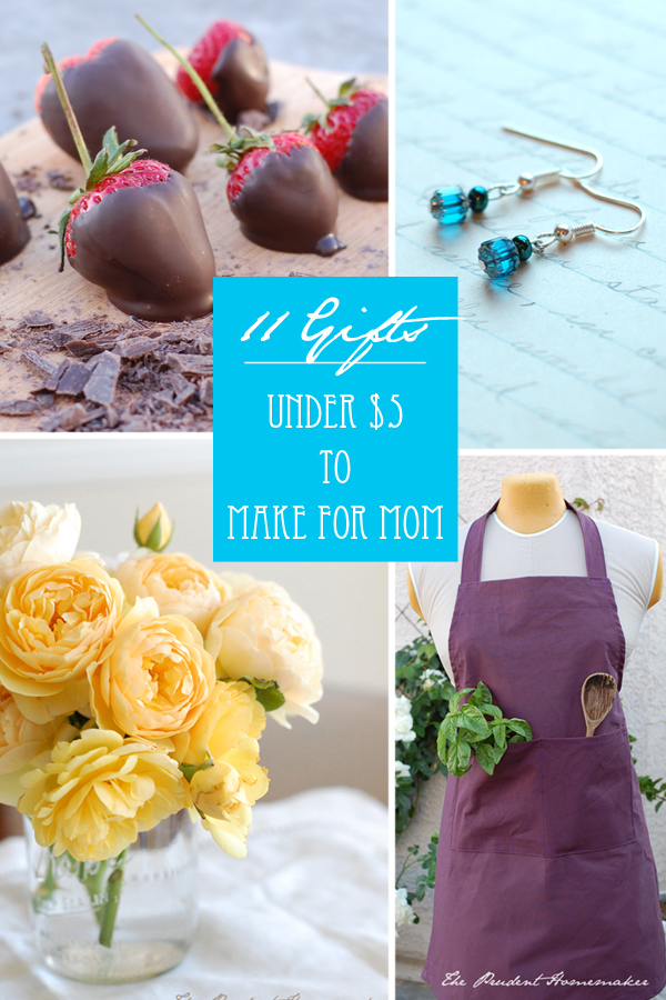 Fun and Simple Gifts for Mom Under $5 to give on a tight budget - Making  Frugal FUN