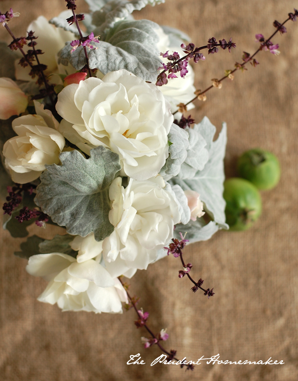 Roses and Thai Basil 2 The Prudent Homemaker