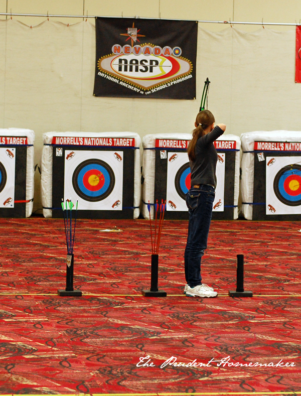 Winter archery The Prudent Homemaker