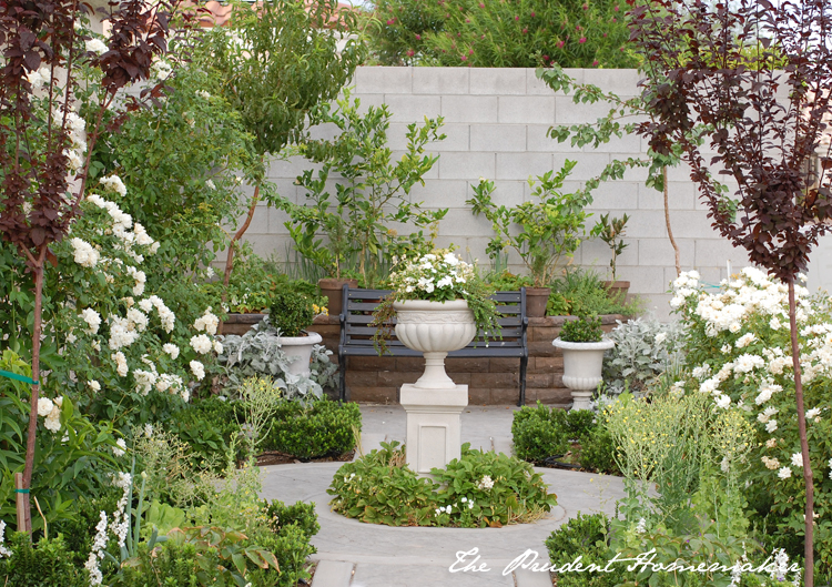 White Garden in June The Prudent Homemaker