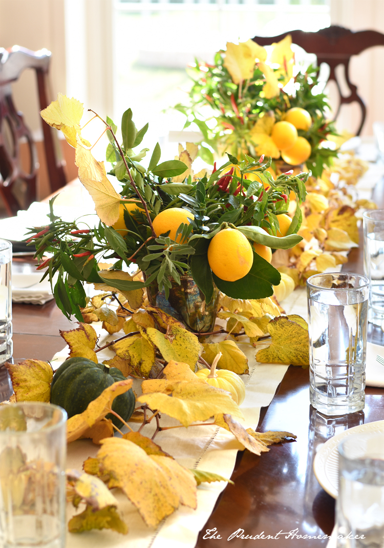Thanksgiving Table The Prudent Homemaker