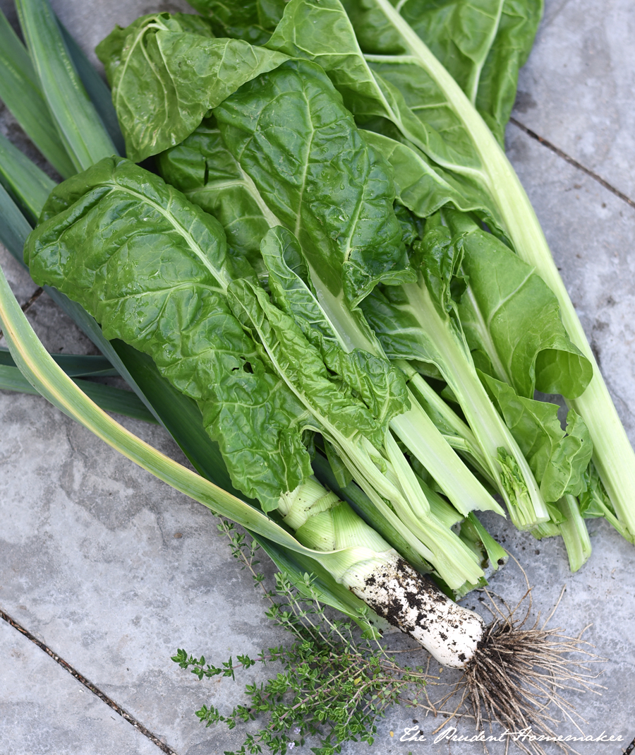 Chard Leek and Thyme The Prudent Homemaker