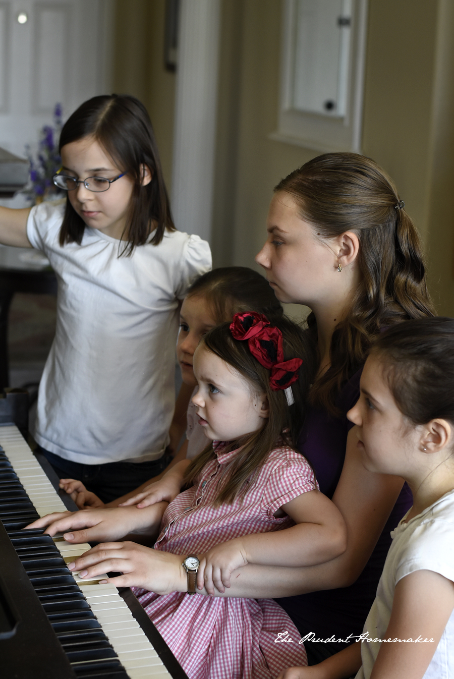 Girls at the Piano The Prudent Homemaker