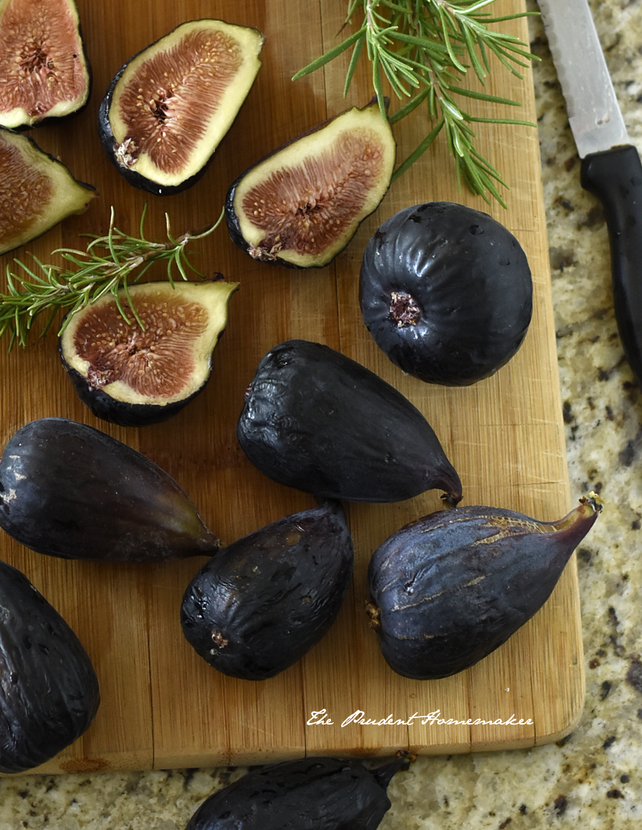 Mission Figs and Rosemary The Prudent Homemaker