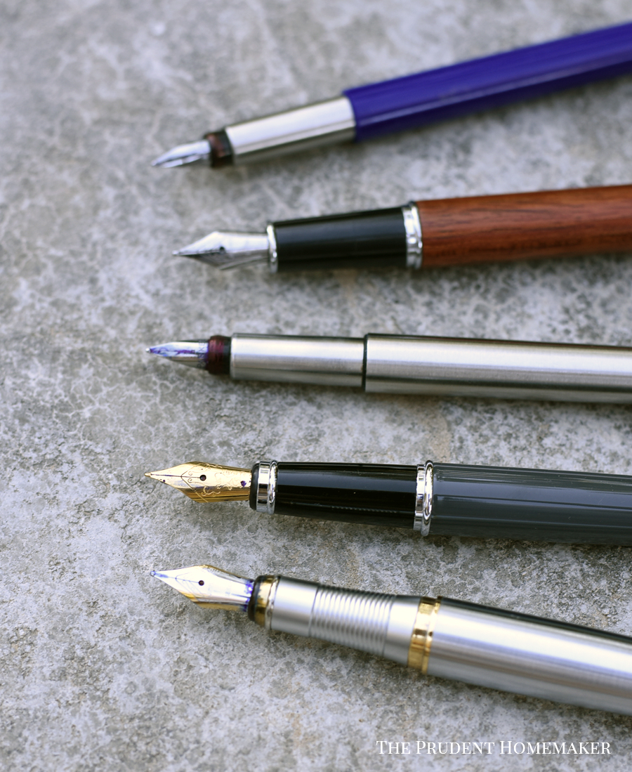 Fountain Pens The Prudent Homemaker