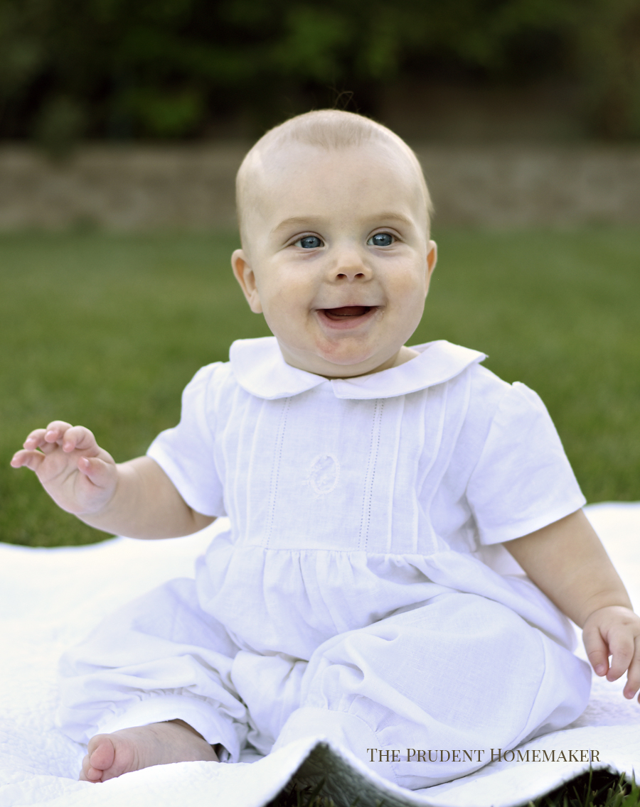 Baby Boy Blessing Outfit THE PRUDENT HOMEMAKER