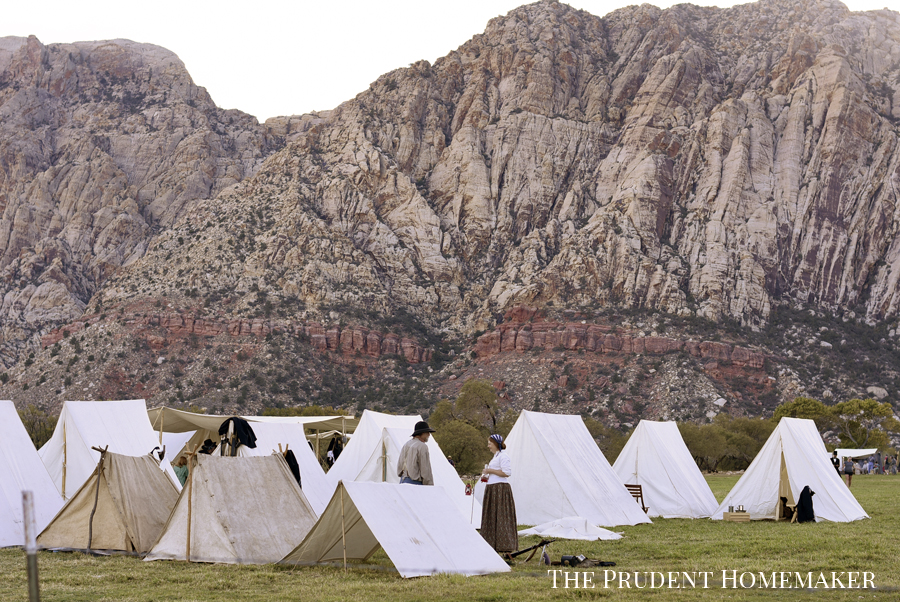 Civil War Camp The Prudent Homemaker