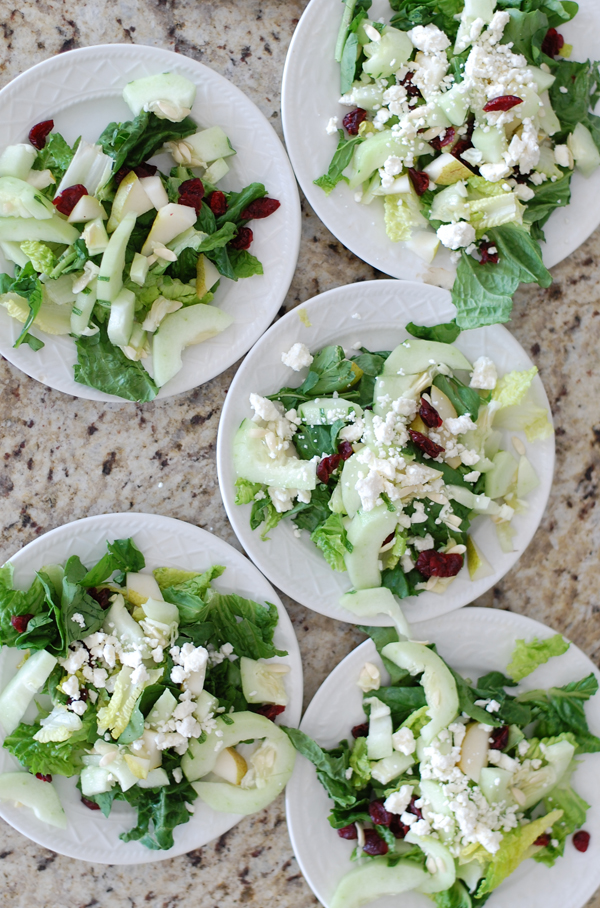 Cucumber Pear Salads The Prudent Homemaker