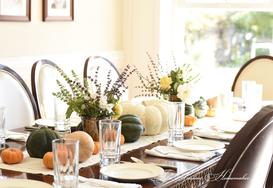 Thanksgiving table The Prudent Homemaker