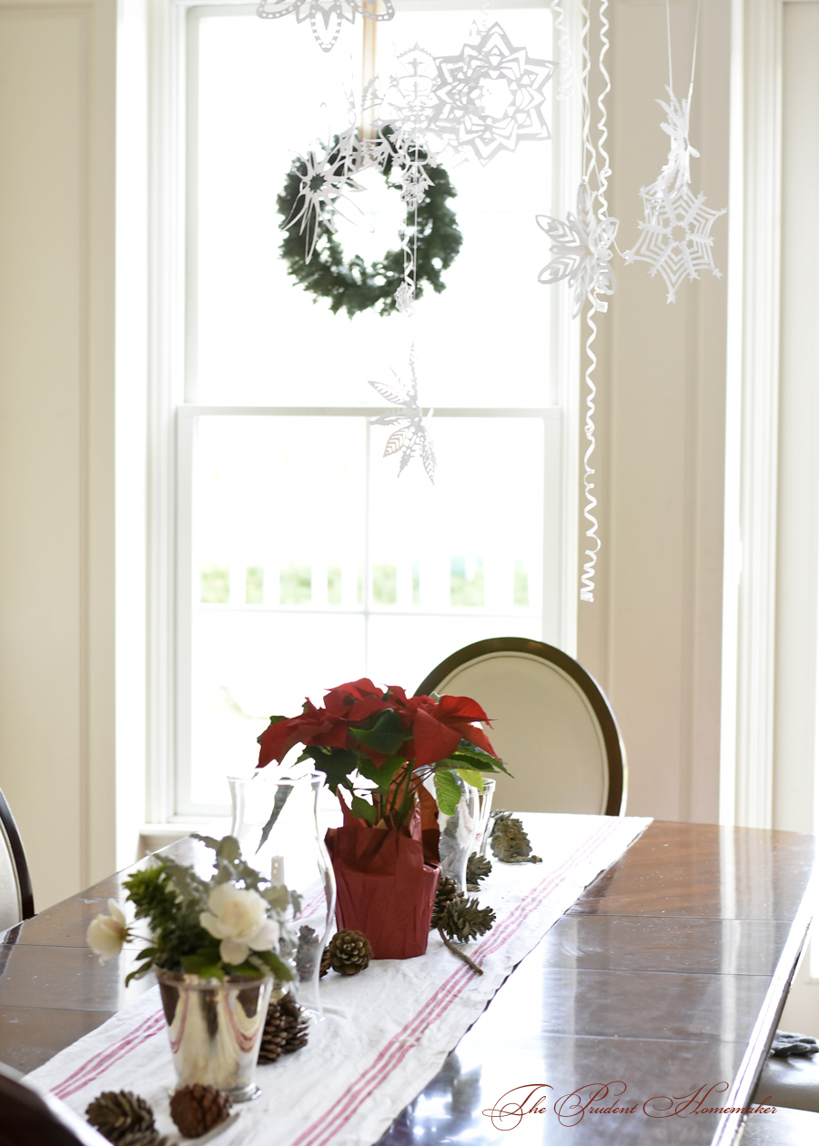 Christmas Table The Prudent Homemaker