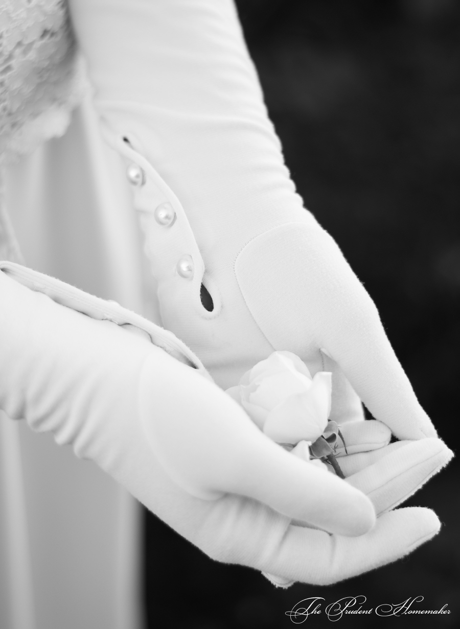 Dollar Dress Gloves Detail The Prudent Homemaker