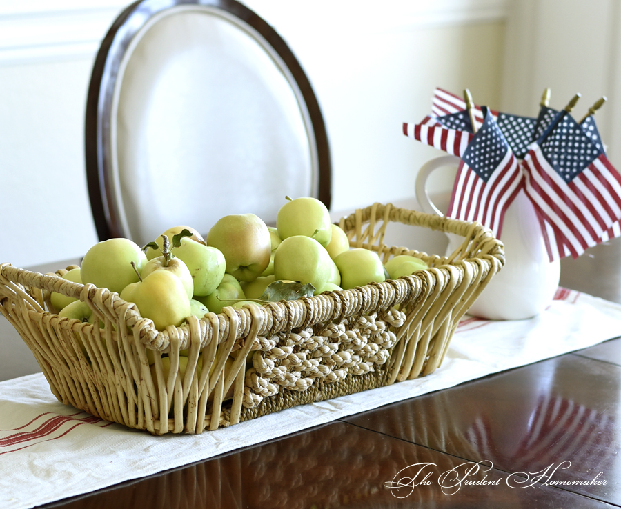 Apples and Flags The Prudent Homemaker