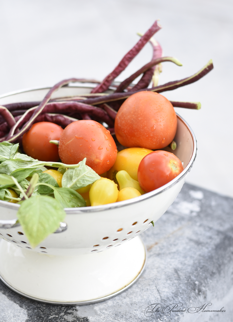 July Garden Harvest 2 The Prudent Homemaker