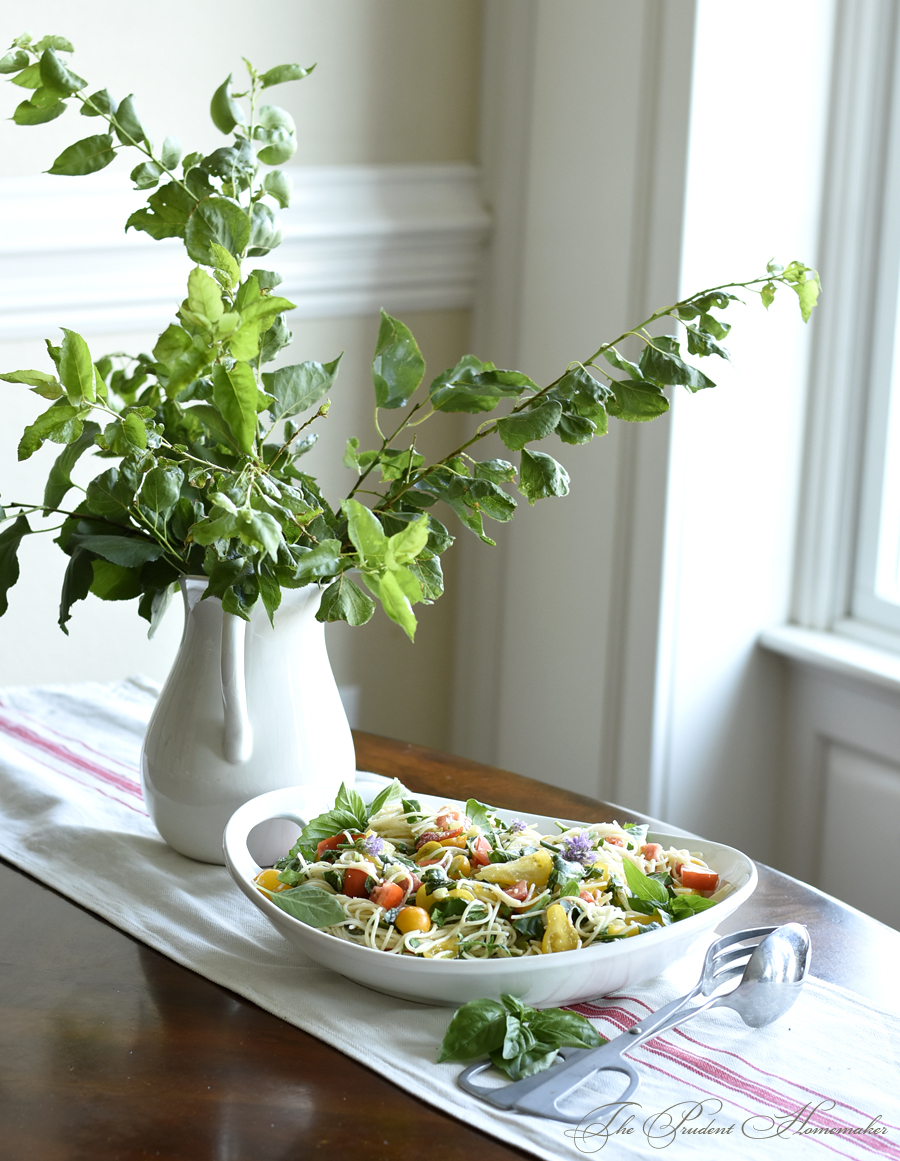 Summer Pasta Salad 2 The Prudent Homemaker