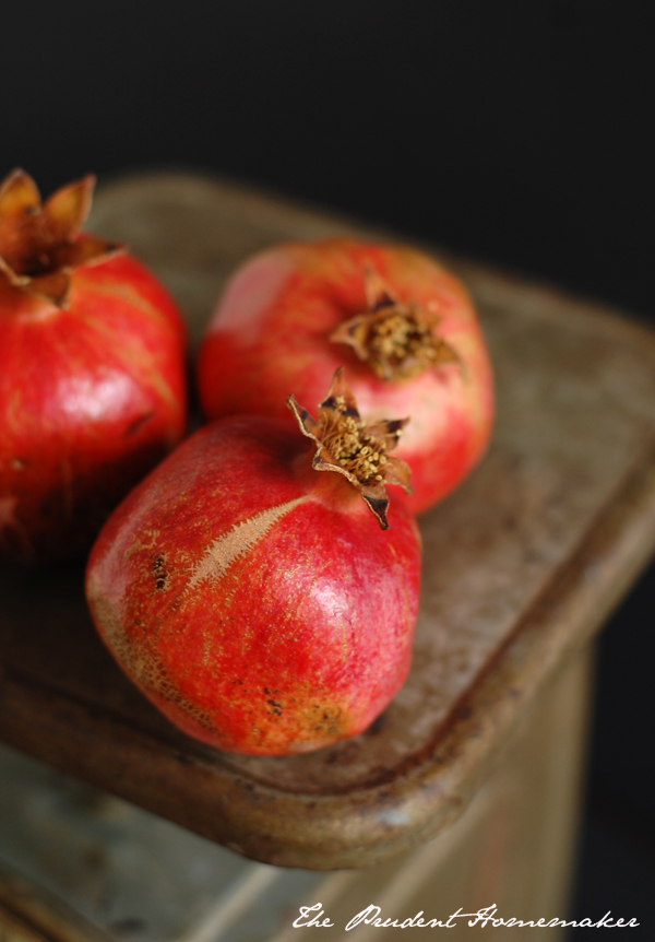 Pomegranates The Prudent Homemaker