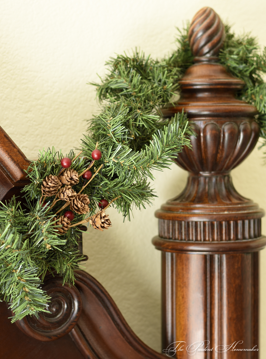 Christmas Bedpost The Prudent Homemaker