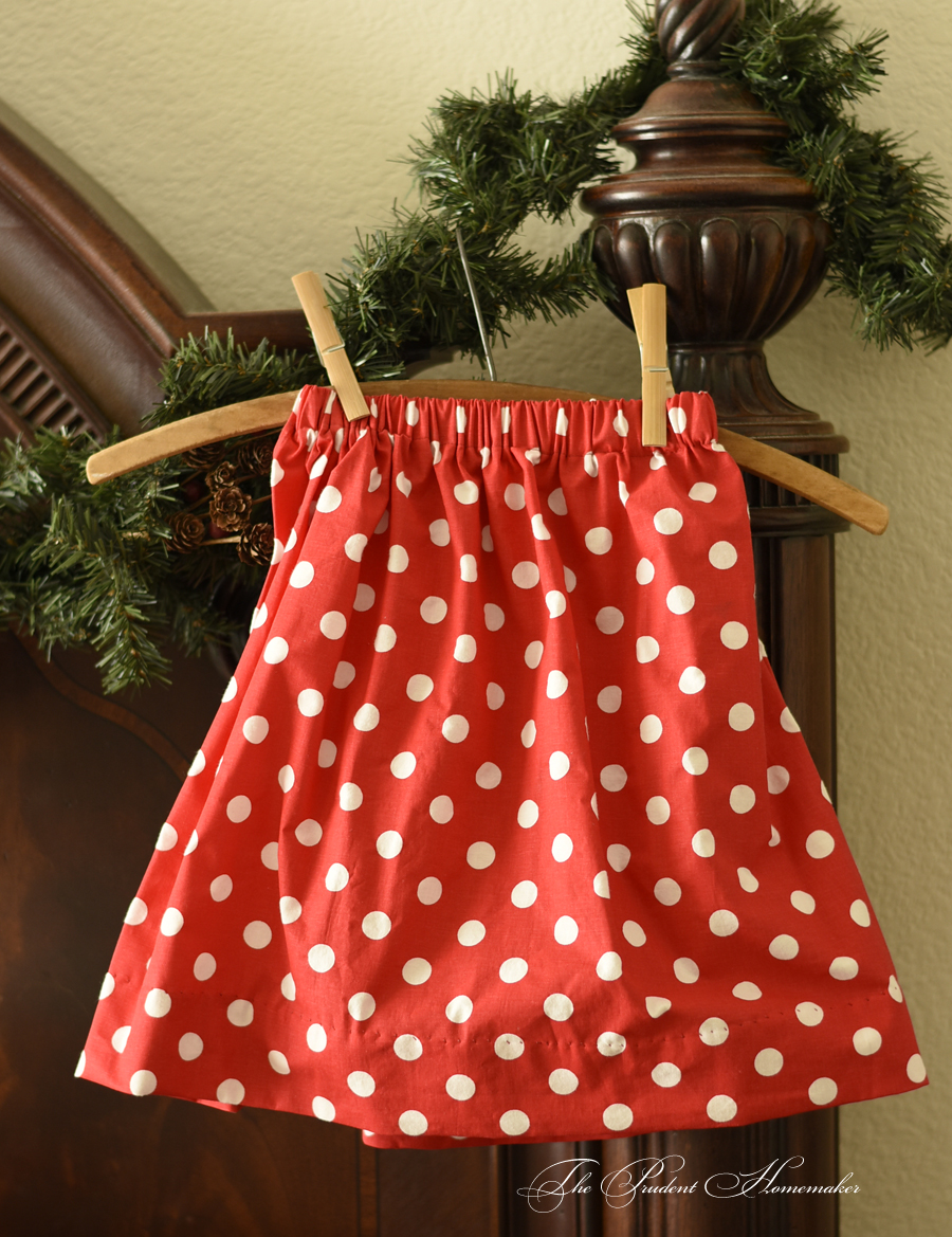Polka Dot Skirt The Prudent Homemaker