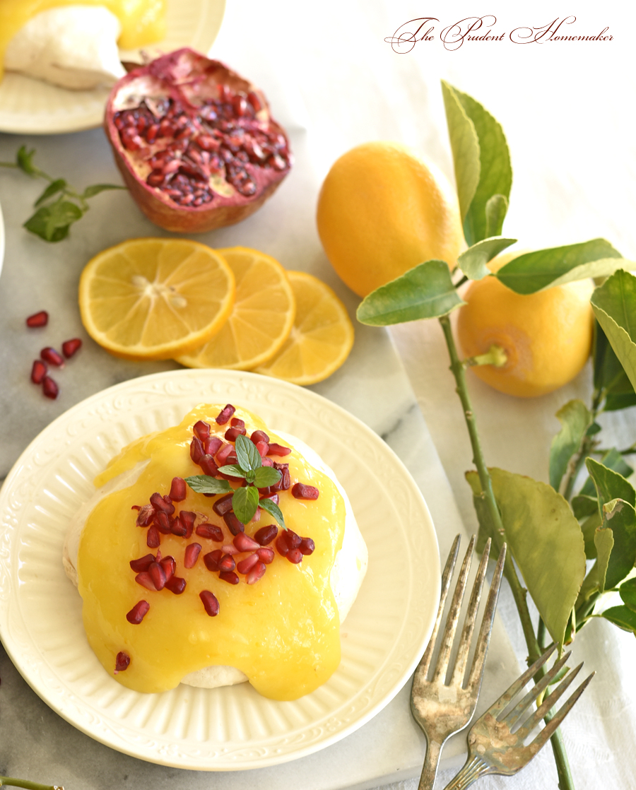 Meyer Lemon Meringues 2 The Prudent Homemaker