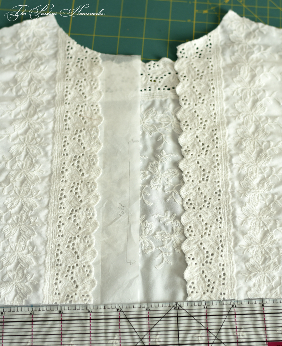 Eyelet Dress Bodice The Prudent Homemaker