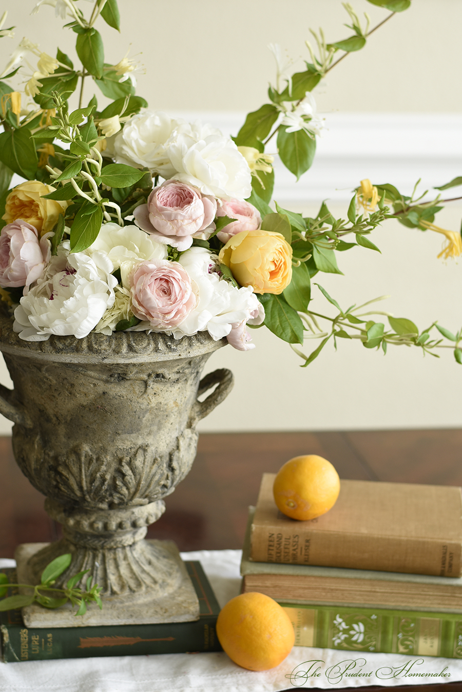 April arrangement 2 closeup The Prudent Homemaker