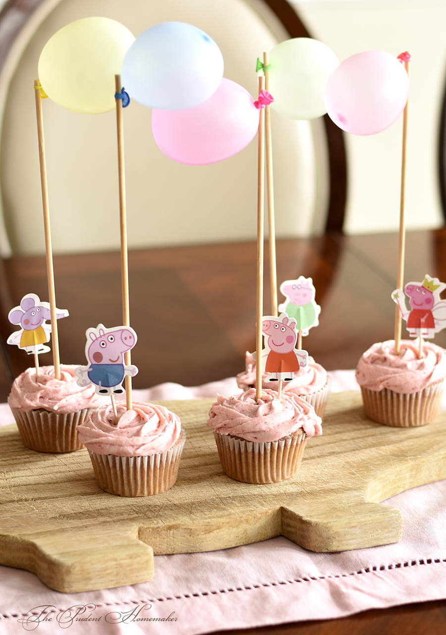 Peppa Pig Cupcakes The Prudent Homemaker