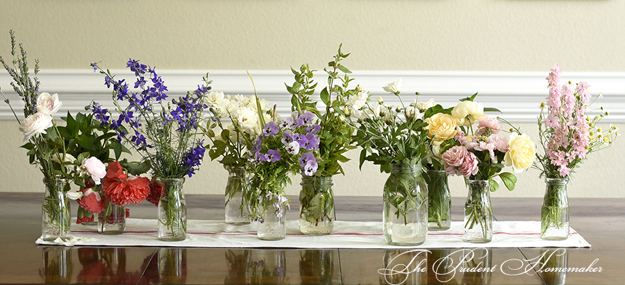 Floral Arrangement Prep The Prudent Homemaker