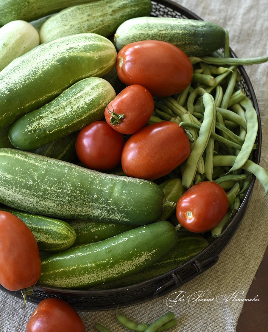 June Cucumbers The Prudent Homemaker