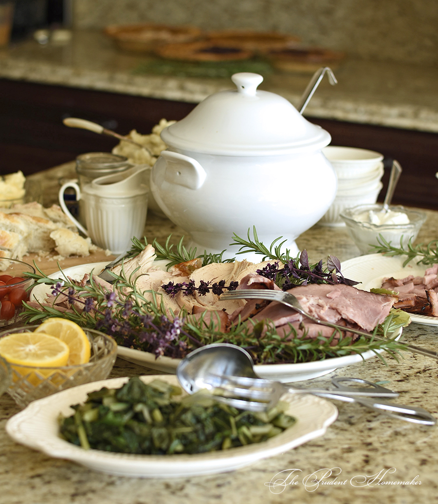 Thanksgiving Spread The Prudent Homemaker