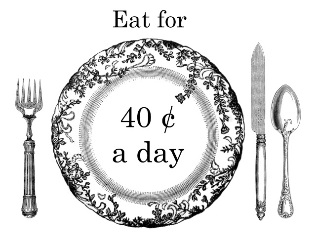 Eat for 40 Cents a Day: Introduction